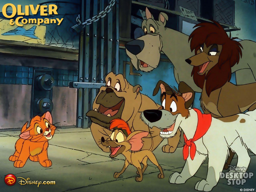 Oliver & Company wallpaper