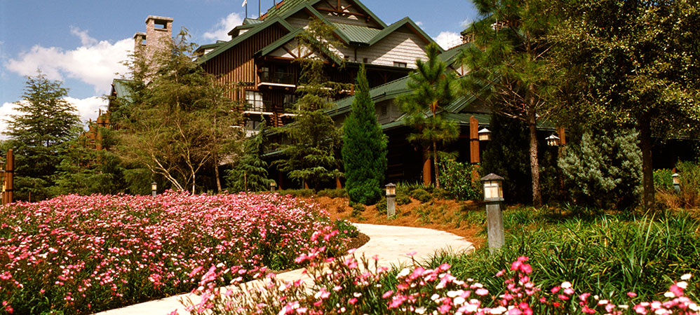 Wilderness Lodge garden