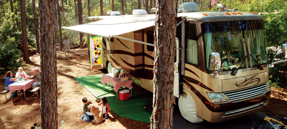 Campsites at disney