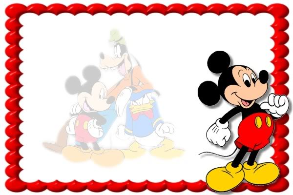 Mickey invitation