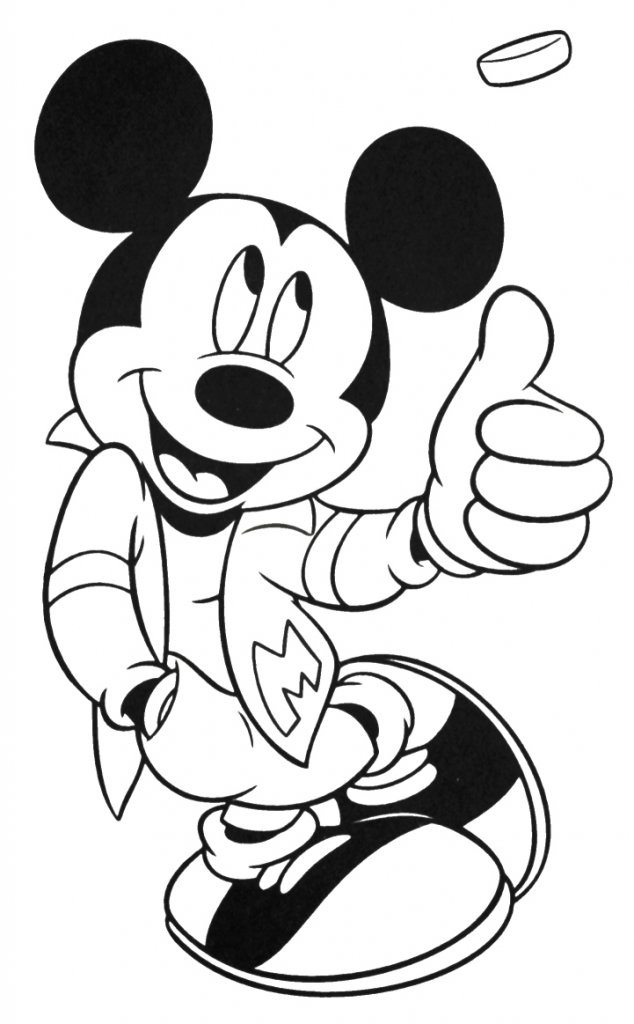 mickey mouse colouring