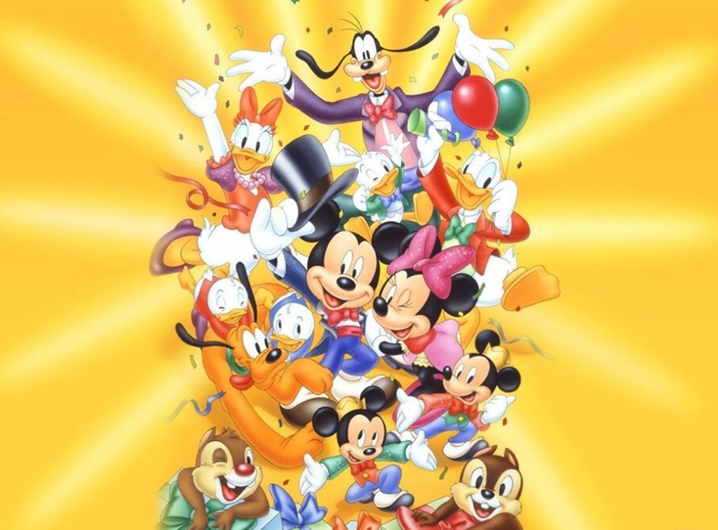 mickey mouse disney characters