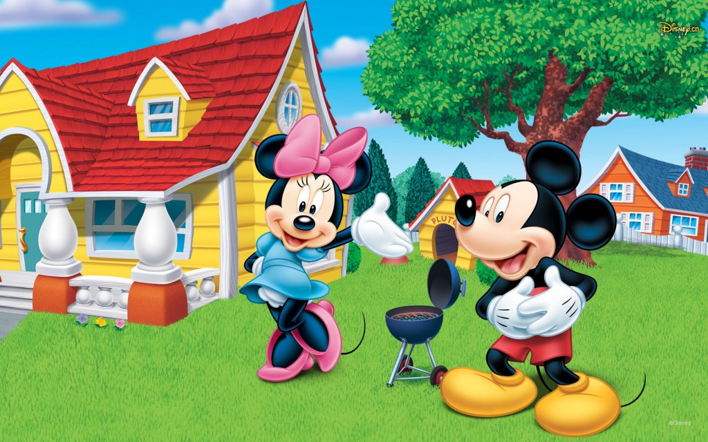 mickey mouse home