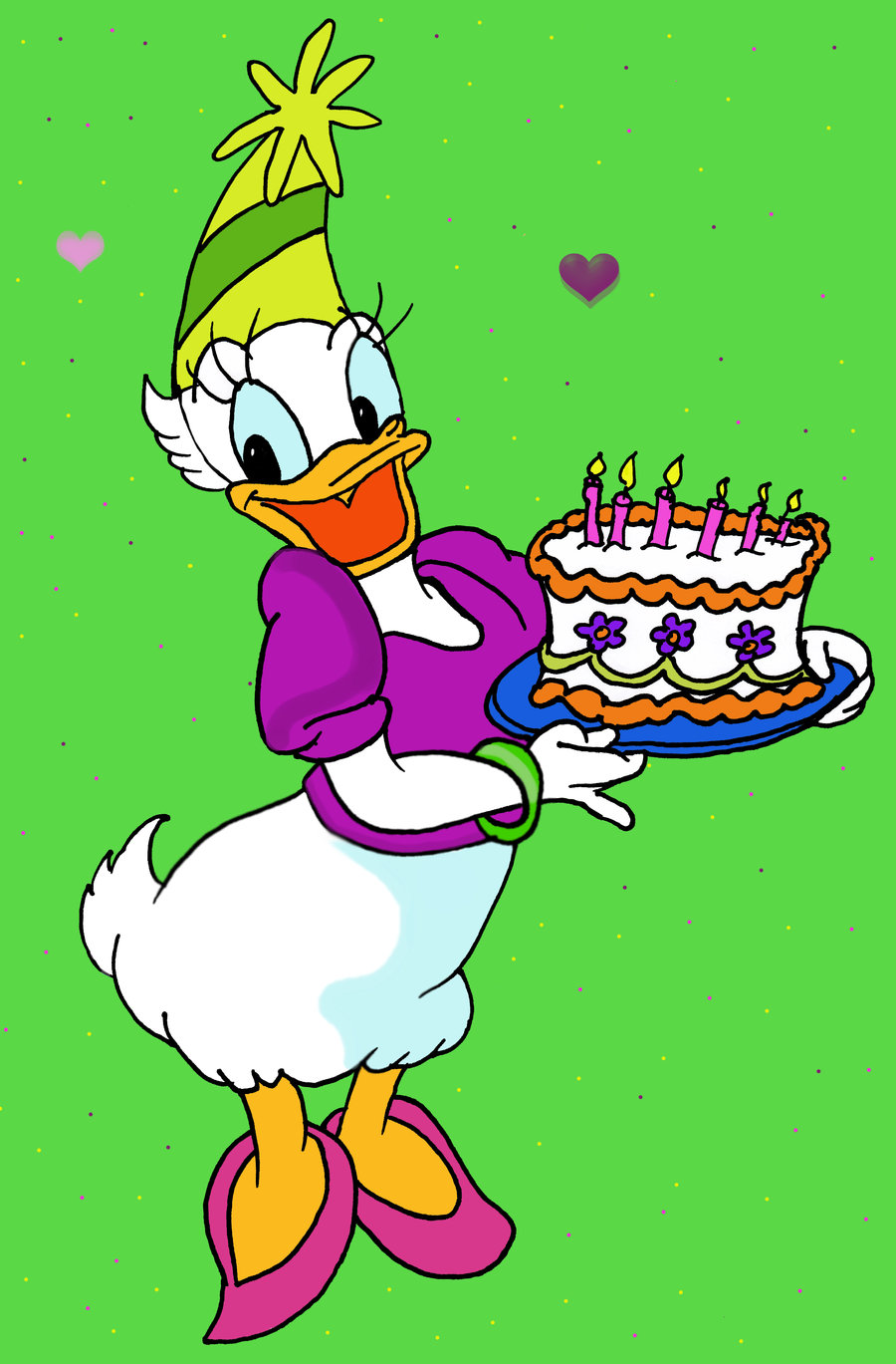 Daisy Duck cake