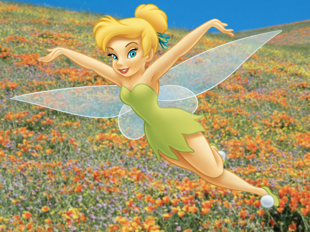 Tinkerbell wallpaper 1024x768