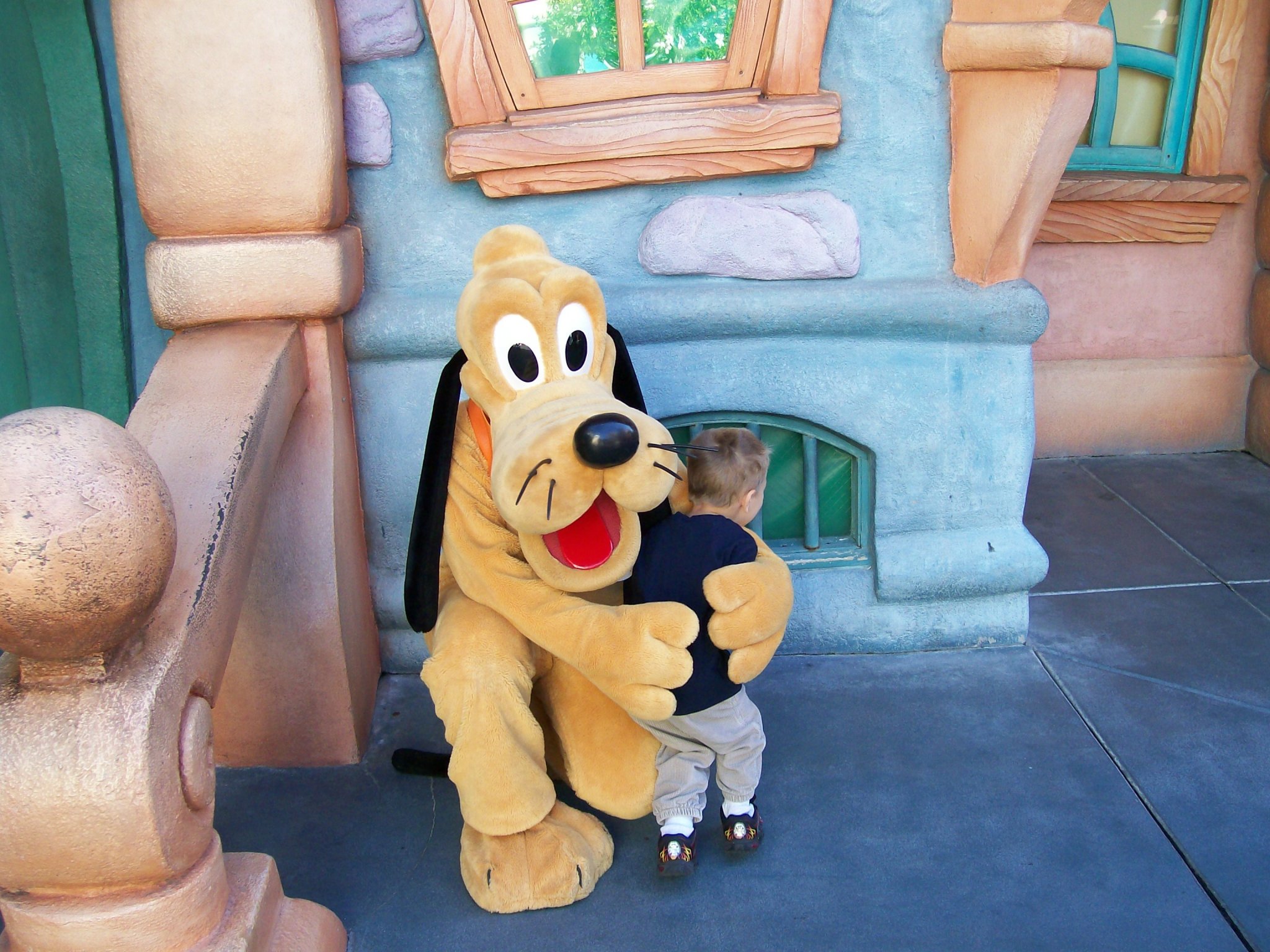 pluto hug