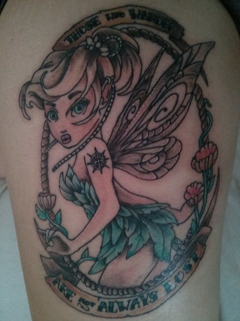 Disney tinkerbell tattoo