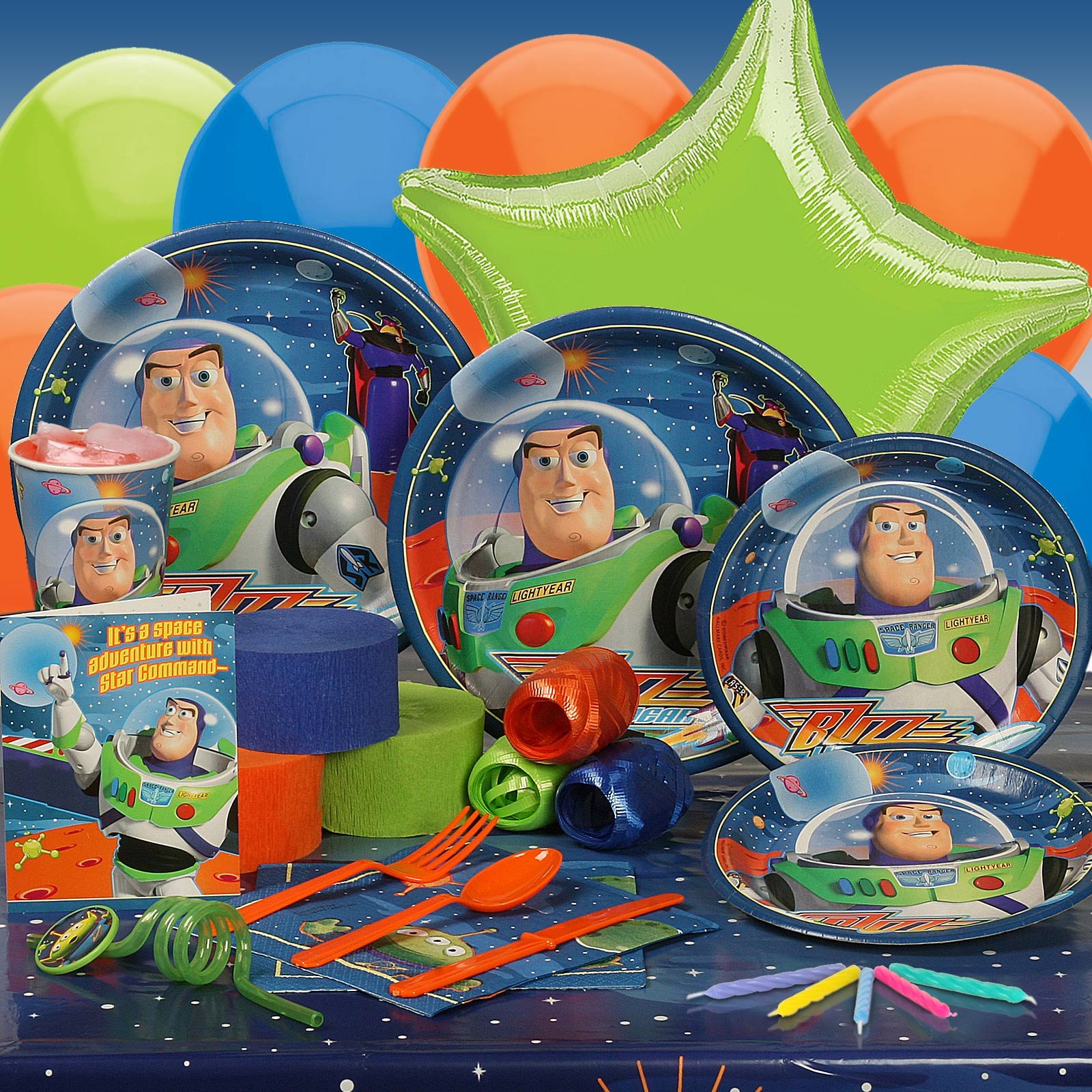 Buzz Lightyear birthday set