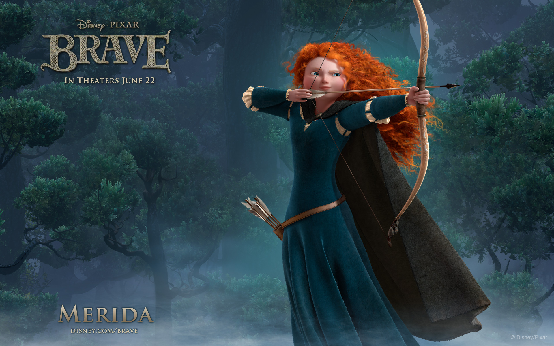 Brave Merida widescreen