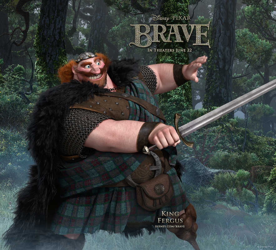 brave android King Fergus