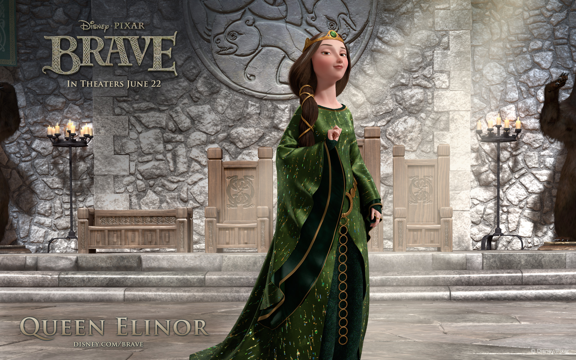 Brave queen elinor widescreen