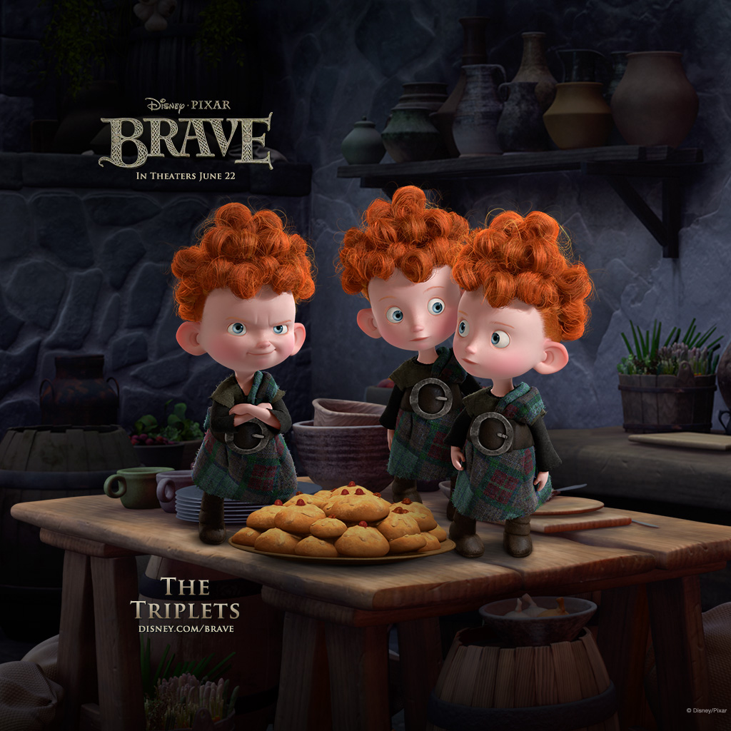 brave iPad The Triplets