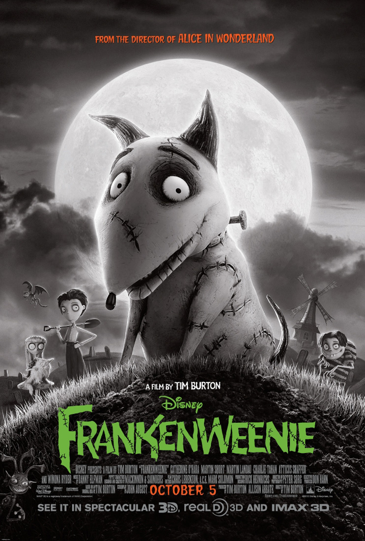 Frankenweenie Teaser Poster