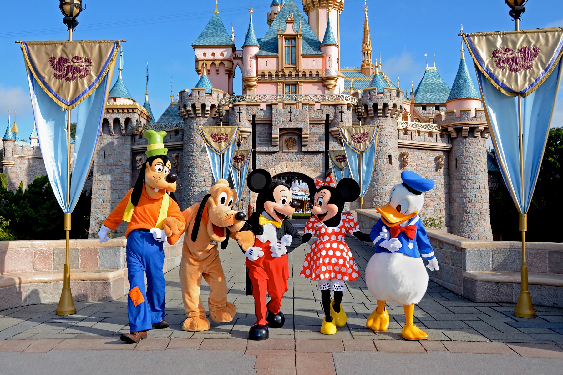Disneyland mascots