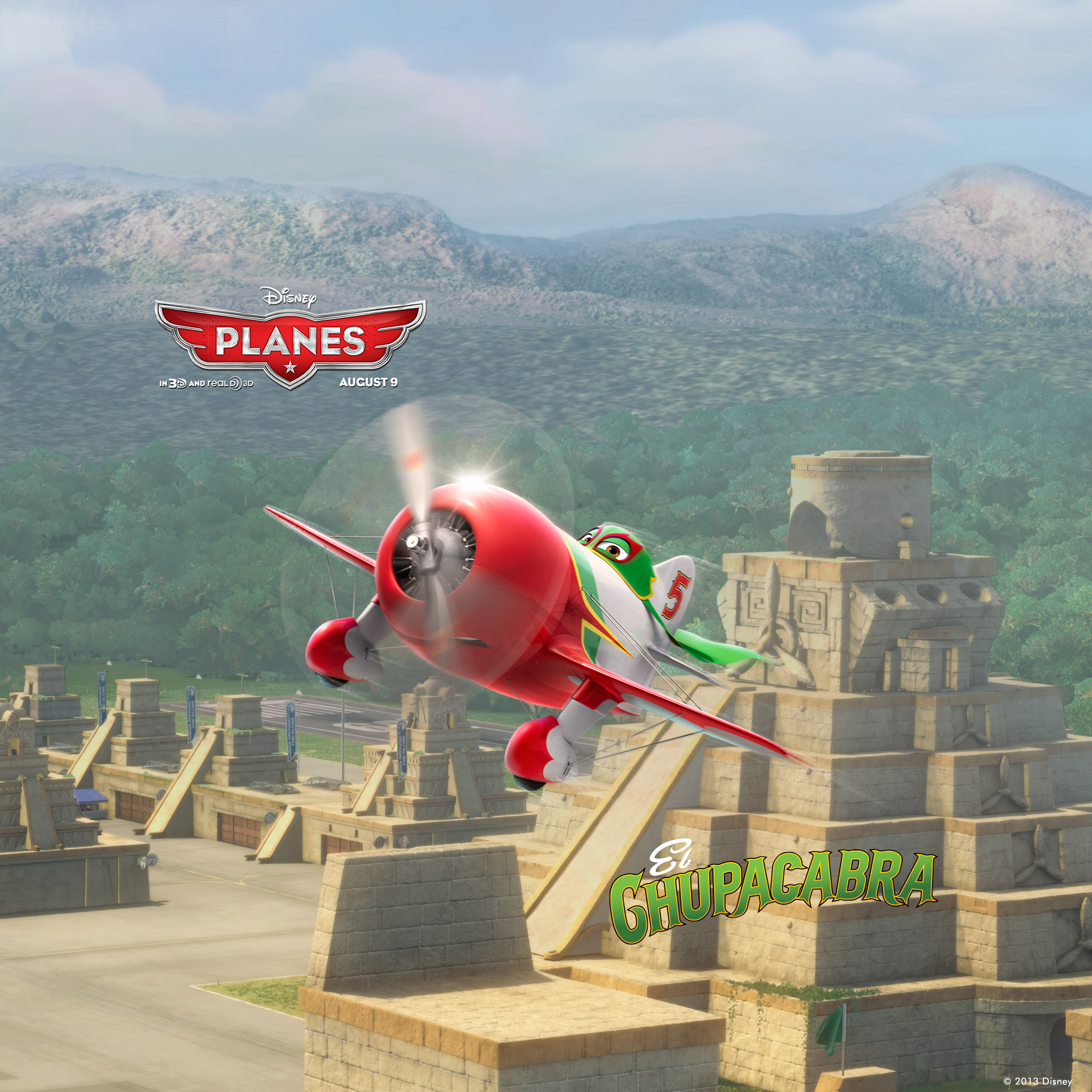 Disney Planes El Chupacabra 2048 x 2048