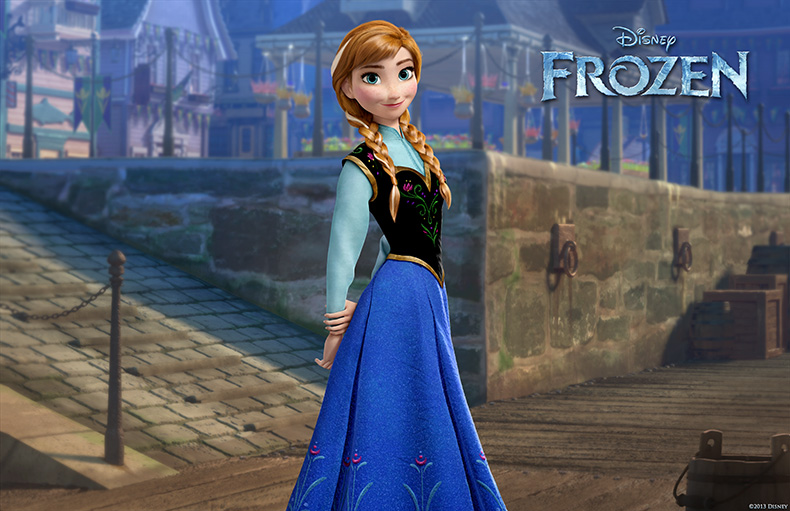 frozen anna