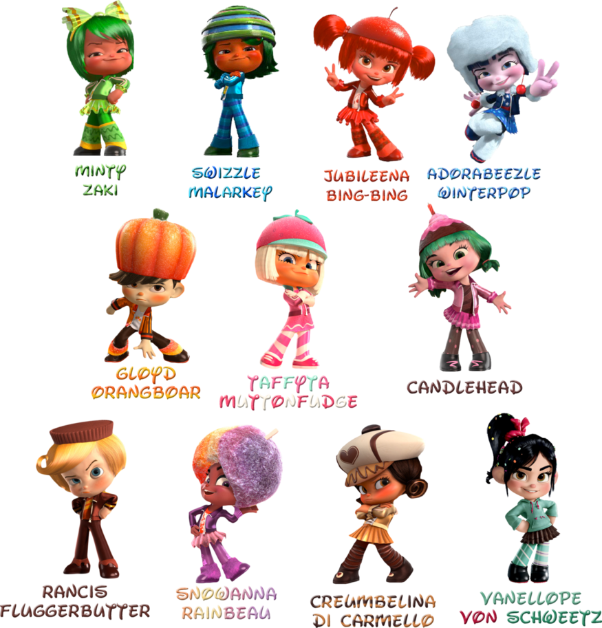 wreck it ralph characters