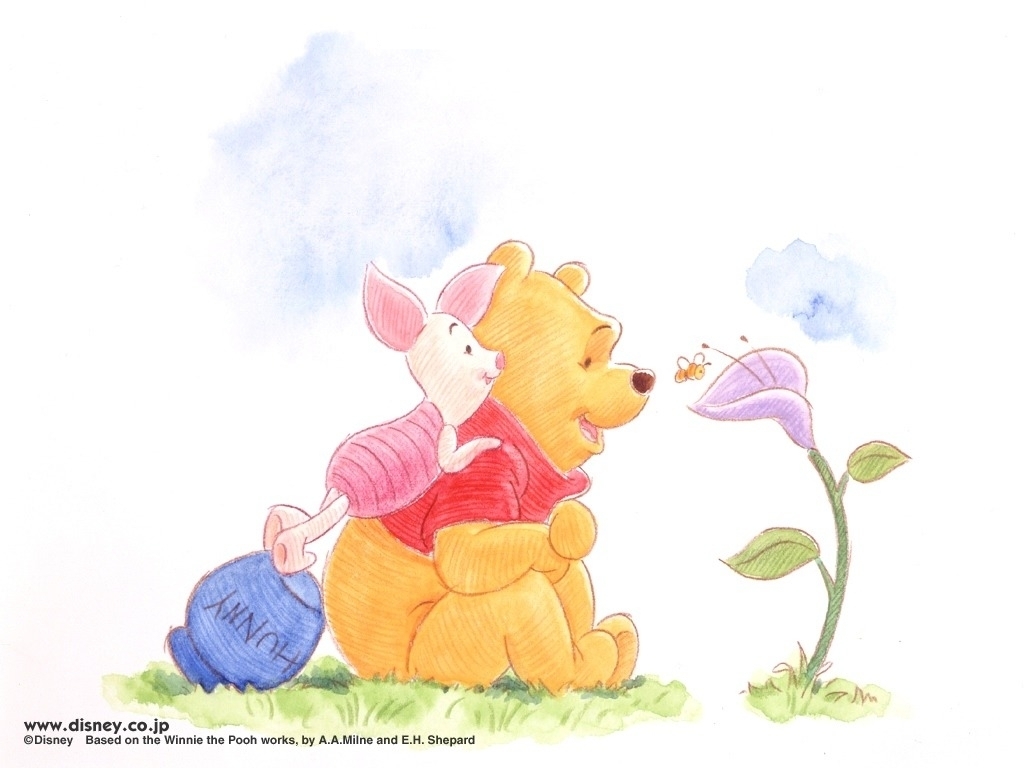 Pooh Piglet wallpaper