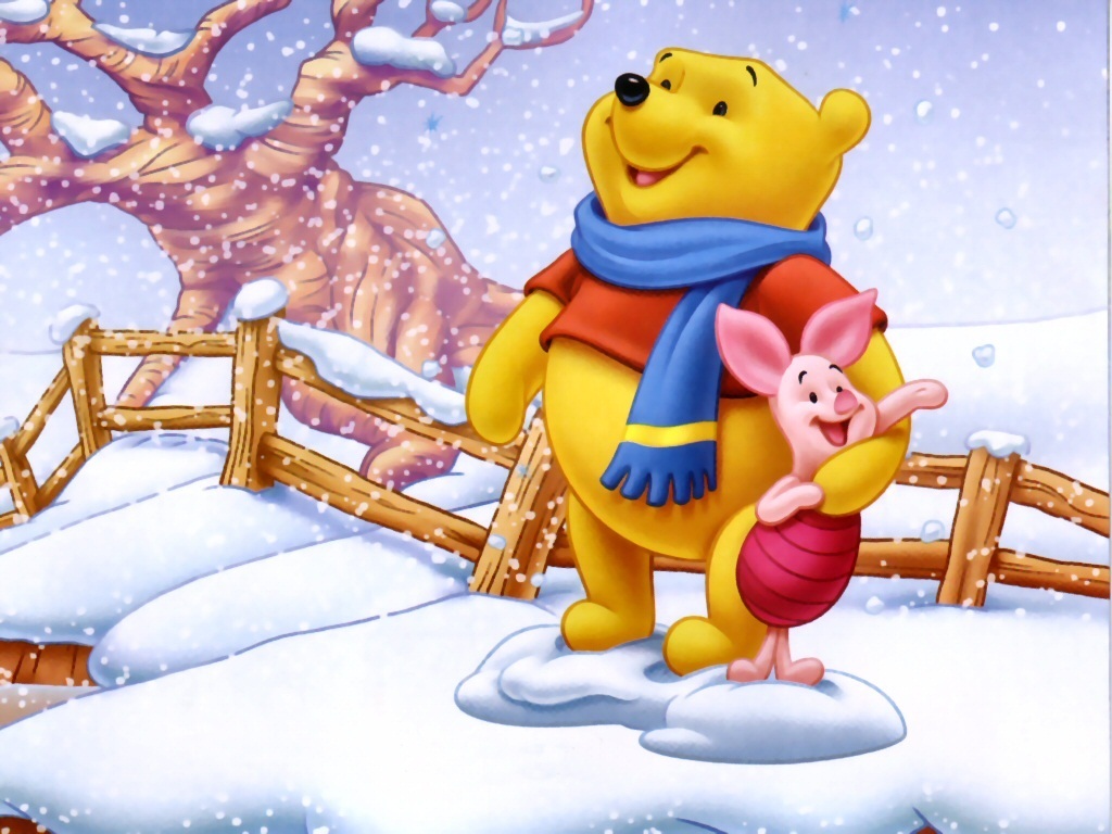 Winnie the Pooh and Piglet