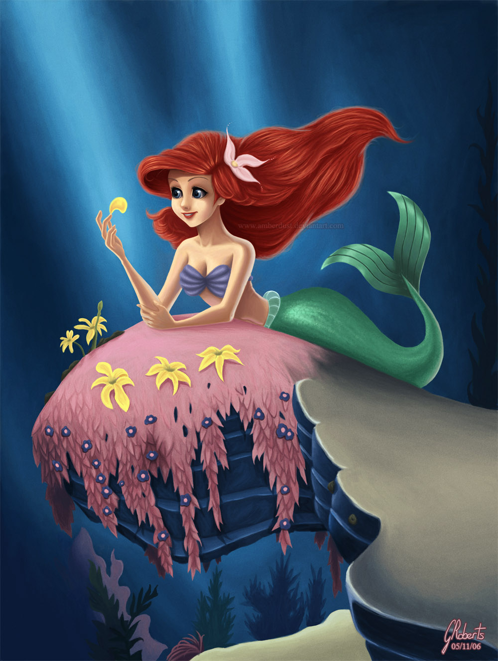 Little Mermaid loves
