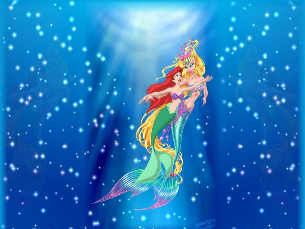 ariel the little mermaid desktop