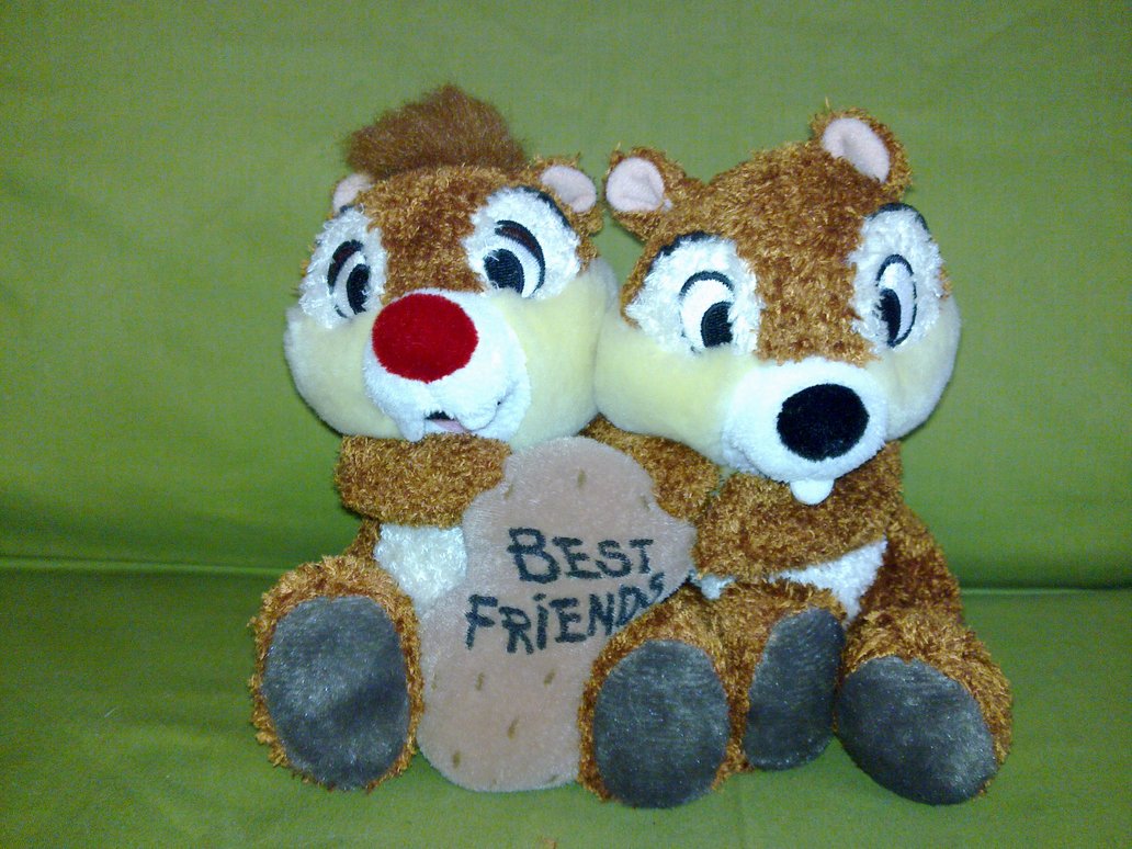 chip and dale disney plush