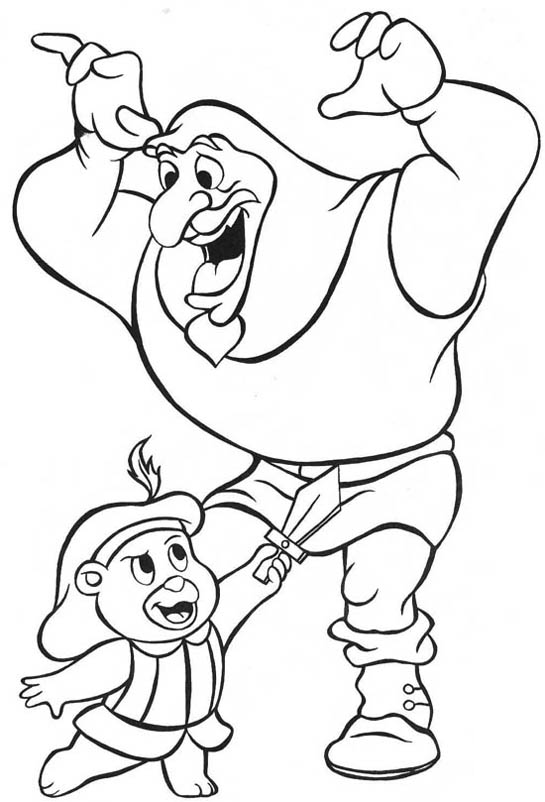 disney colouring picture 477