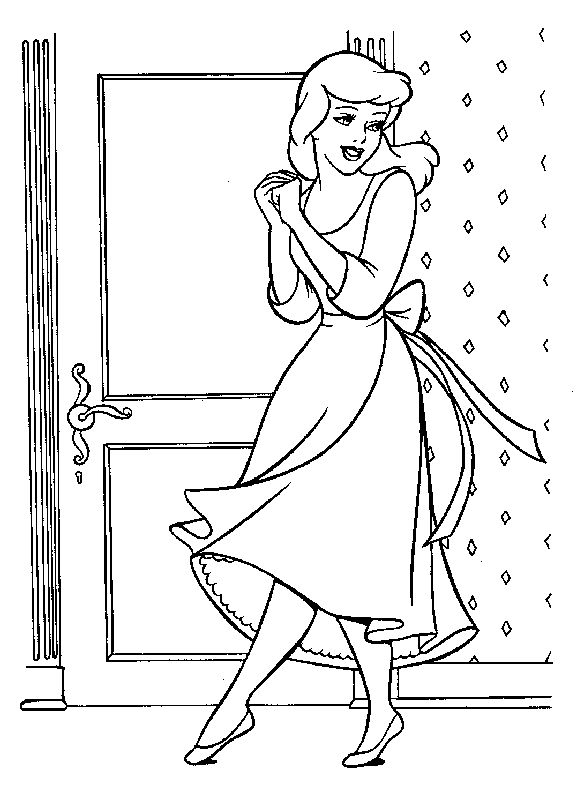 disney colouring picture 533