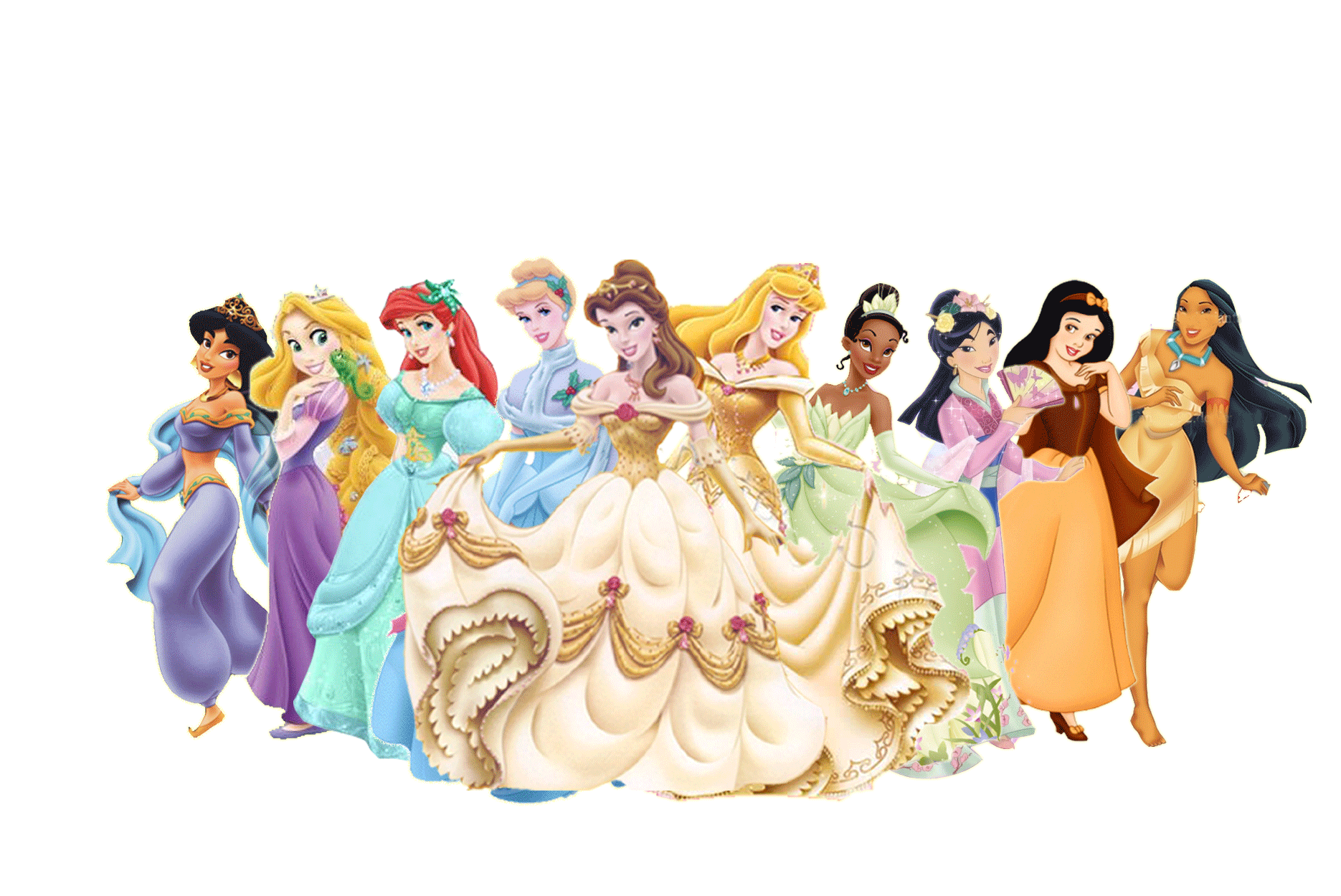 Disney Princess Lineup With New Snow White