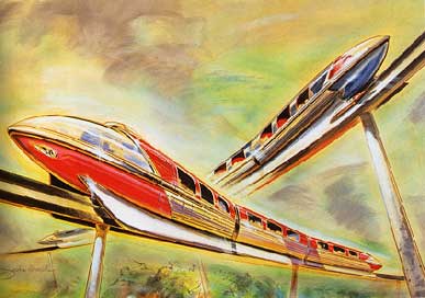 disney monorails