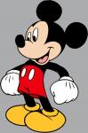 Mickey Mouse cartoon character