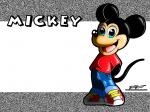 mickey mouse invitation-card